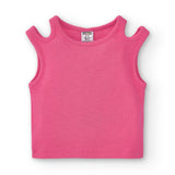 Camiseta de niña fucsia VERANO/Charanga