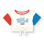 Camiseta de niña multicolor VERANO/Outlet