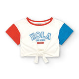 Camiseta de niña multicolor VERANO/Outlet