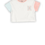 Camiseta de niña multicolor VERANO/Charanga