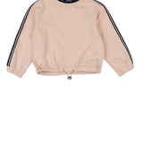 Camiseta de niña color rosa cierre cordón Outlet