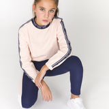 Camiseta de niña color rosa cierre cordón Outlet