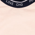 Camiseta de niña color rosa cierre cordón Outlet