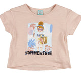 Camiseta de niña rosa VERANO/Outlet