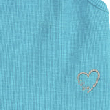 Camiseta de niña turquesa VERANO/Charanga