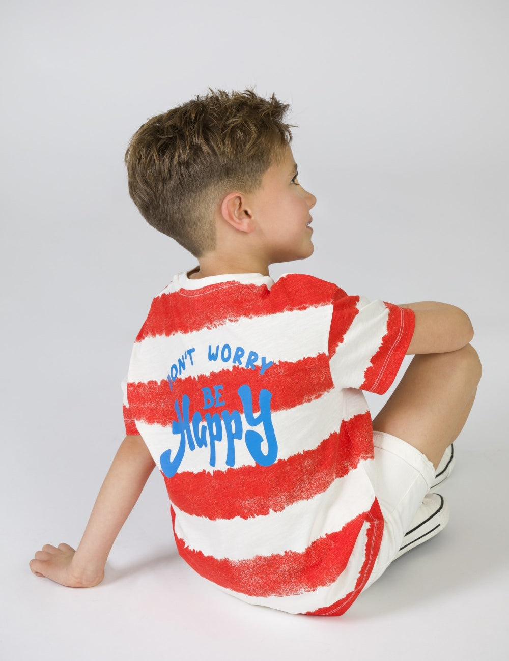 Camiseta de niño de rayas VERANO/Outlet