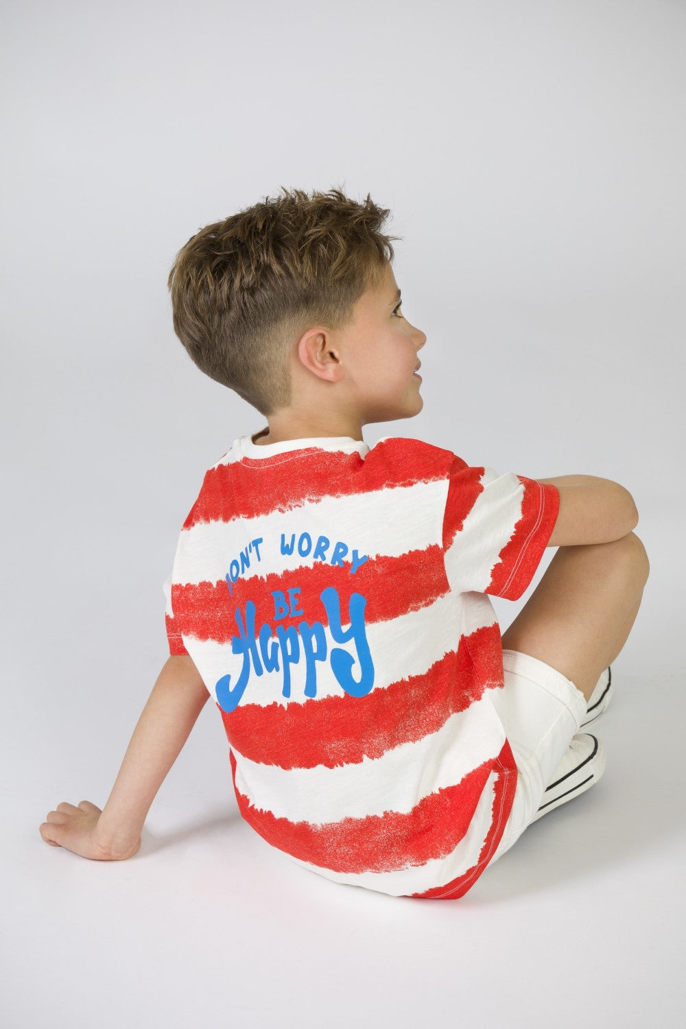 Camiseta de niño de rayas VERANO/Outlet