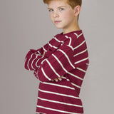 Camiseta de NIÑO a rayas bolsillo Outlet