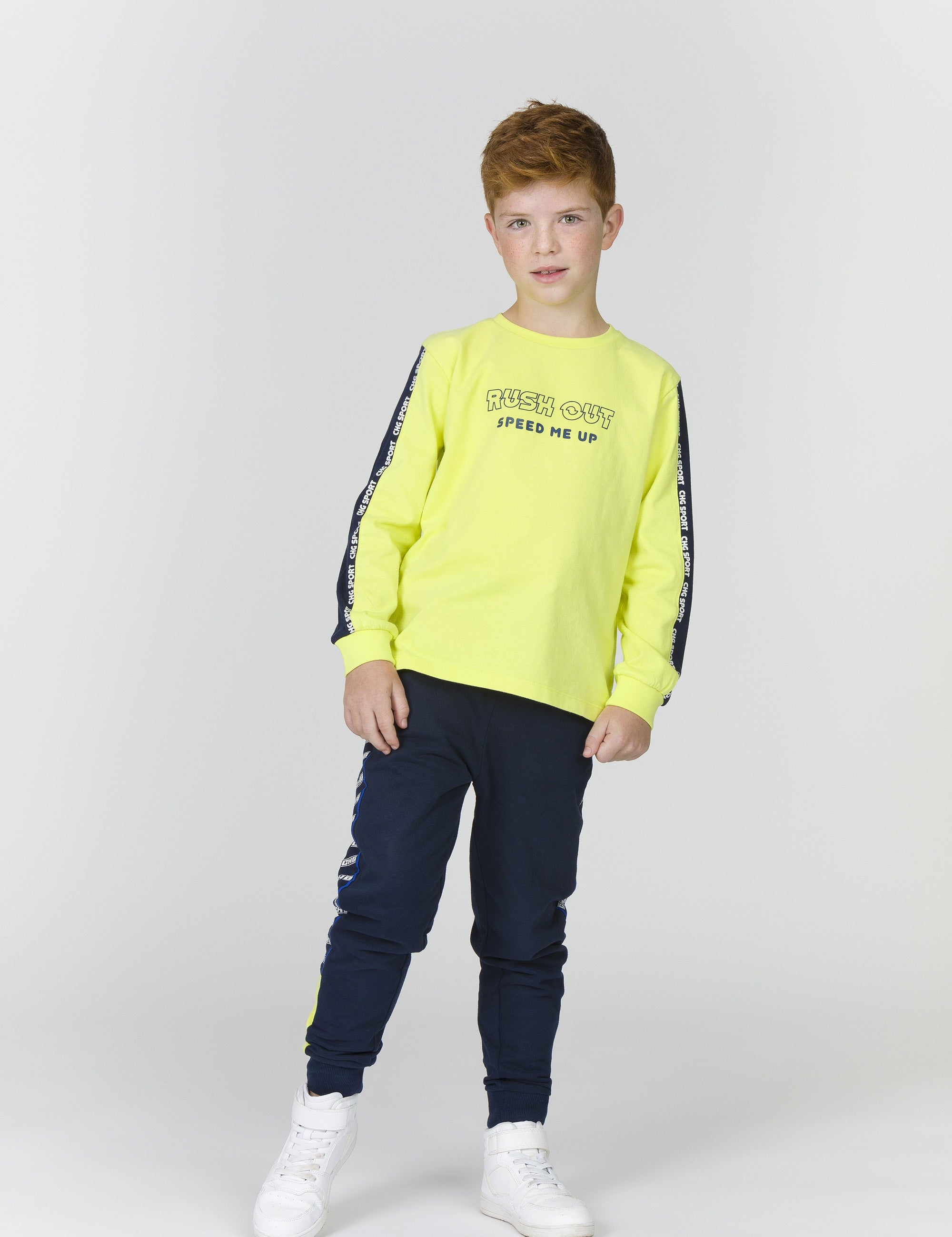 Camiseta de NIÑO amarillo CHG sport Outlet