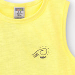 Camiseta de niño amarillo VERANO/Charanga