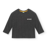 Camiseta de niño en color antracita skate Charanga