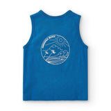 Camiseta de niño azulon VERANO/Charanga