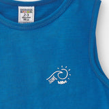 Camiseta de niño azulon VERANO/Charanga