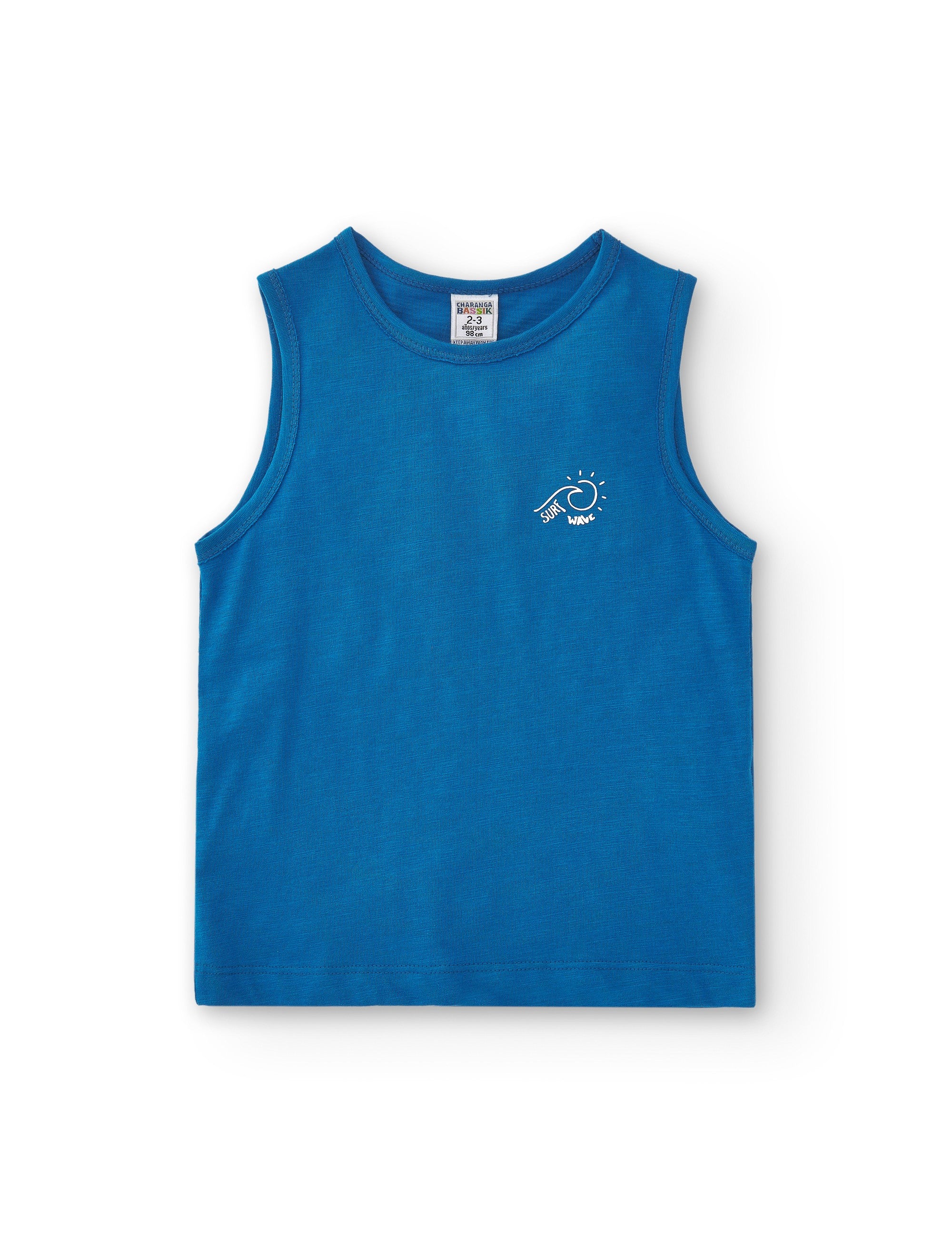 Camiseta de niño azulon VERANO/Charanga