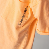 Camiseta de niño coral VERANO/Charanga