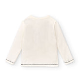 Camiseta de niño color crudo Game Over Outlet