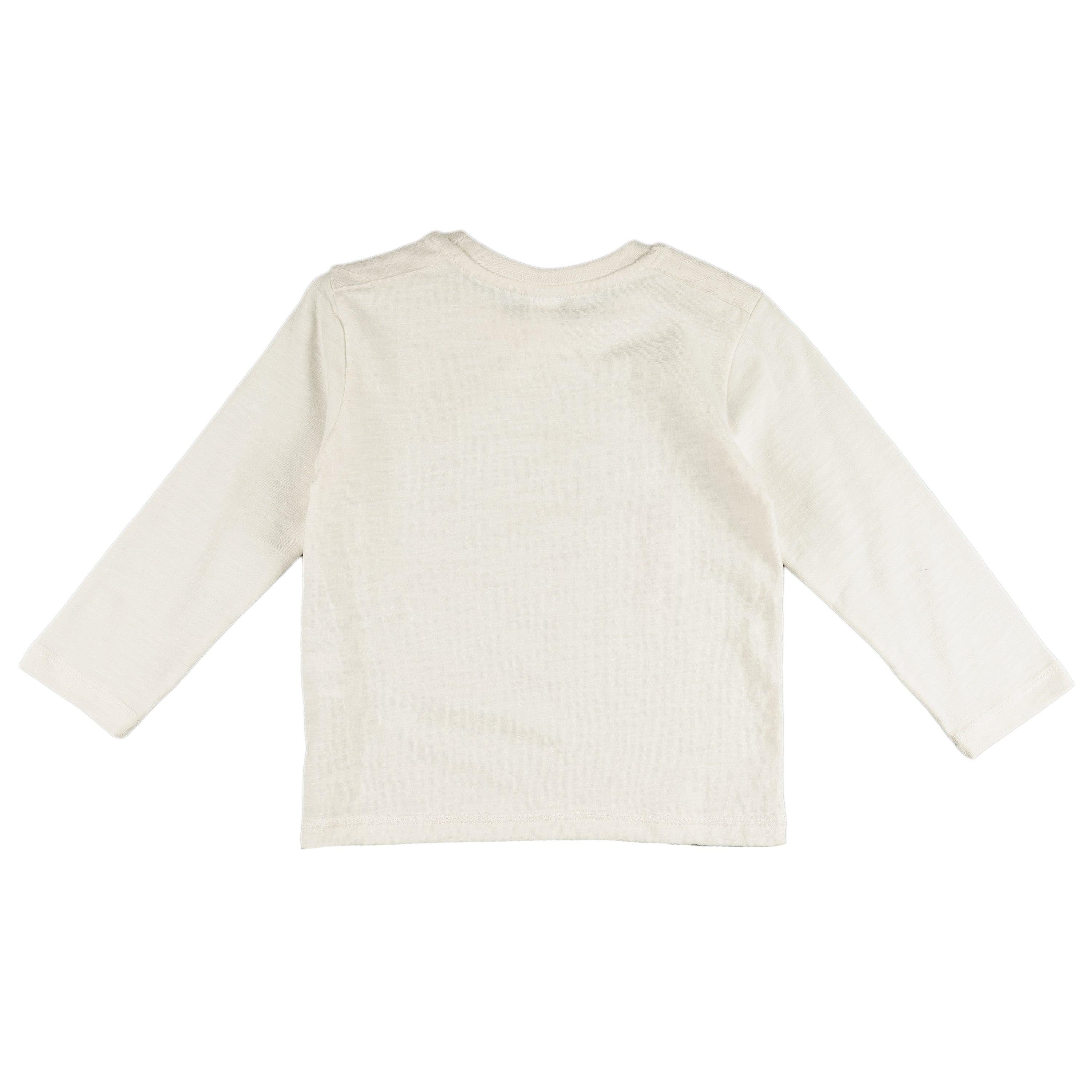 Camiseta de niño color crudo Space Outlet