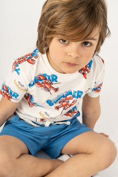Camiseta de niño estampado VERANO/Outlet