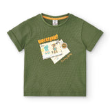 Camiseta de niño kaki VERANO/Outlet