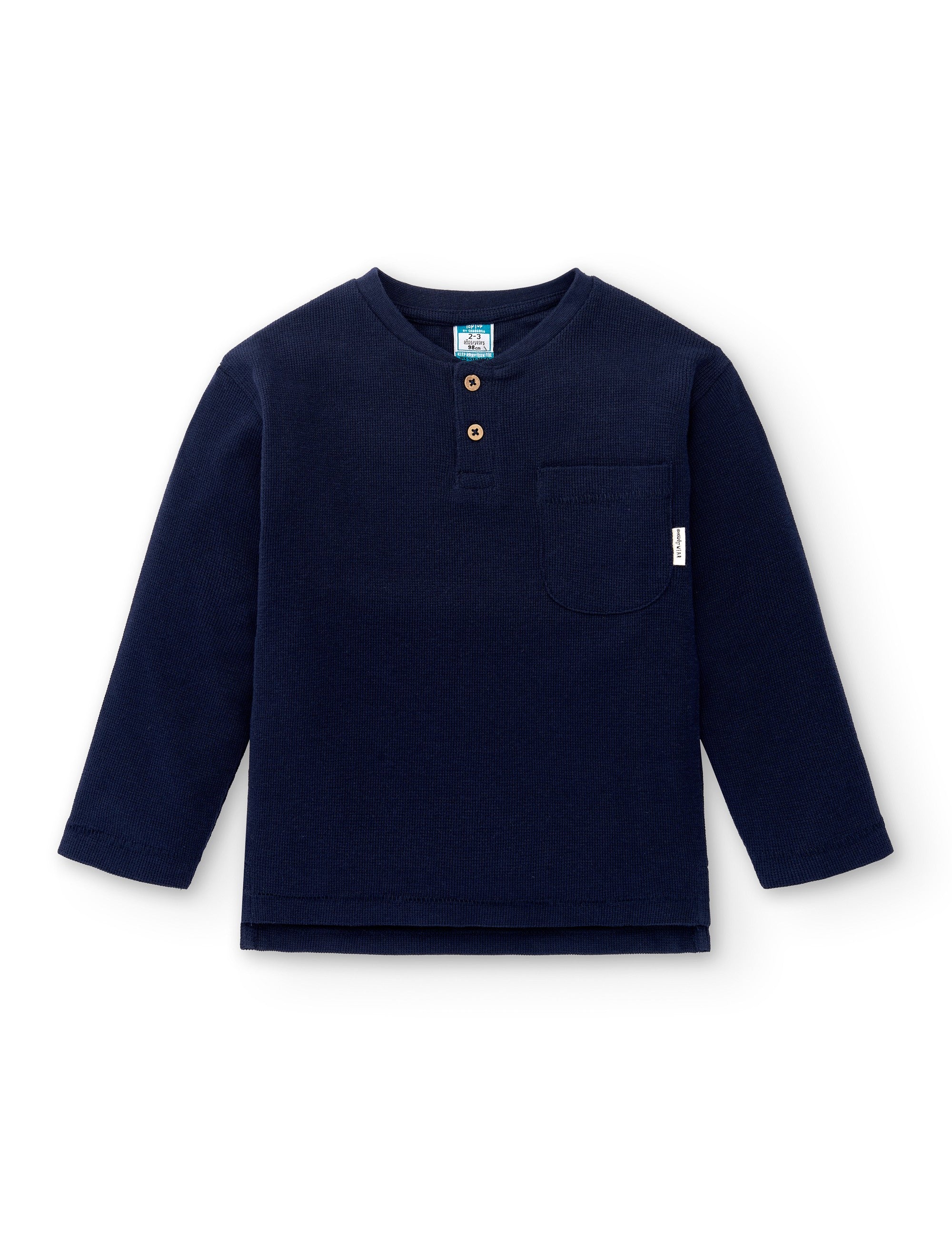 Camiseta de niño color marino Outlet