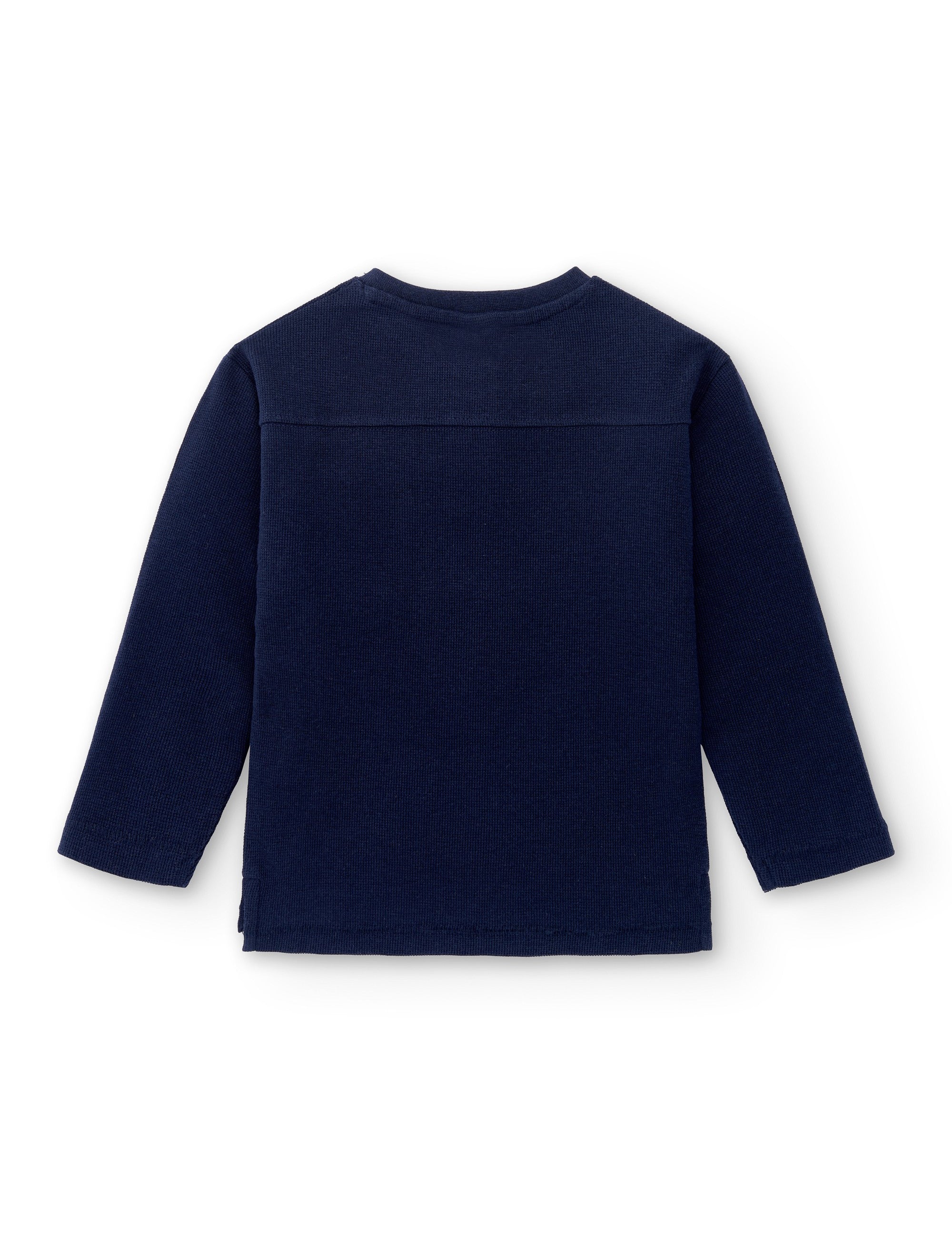 Camiseta de niño color marino Outlet