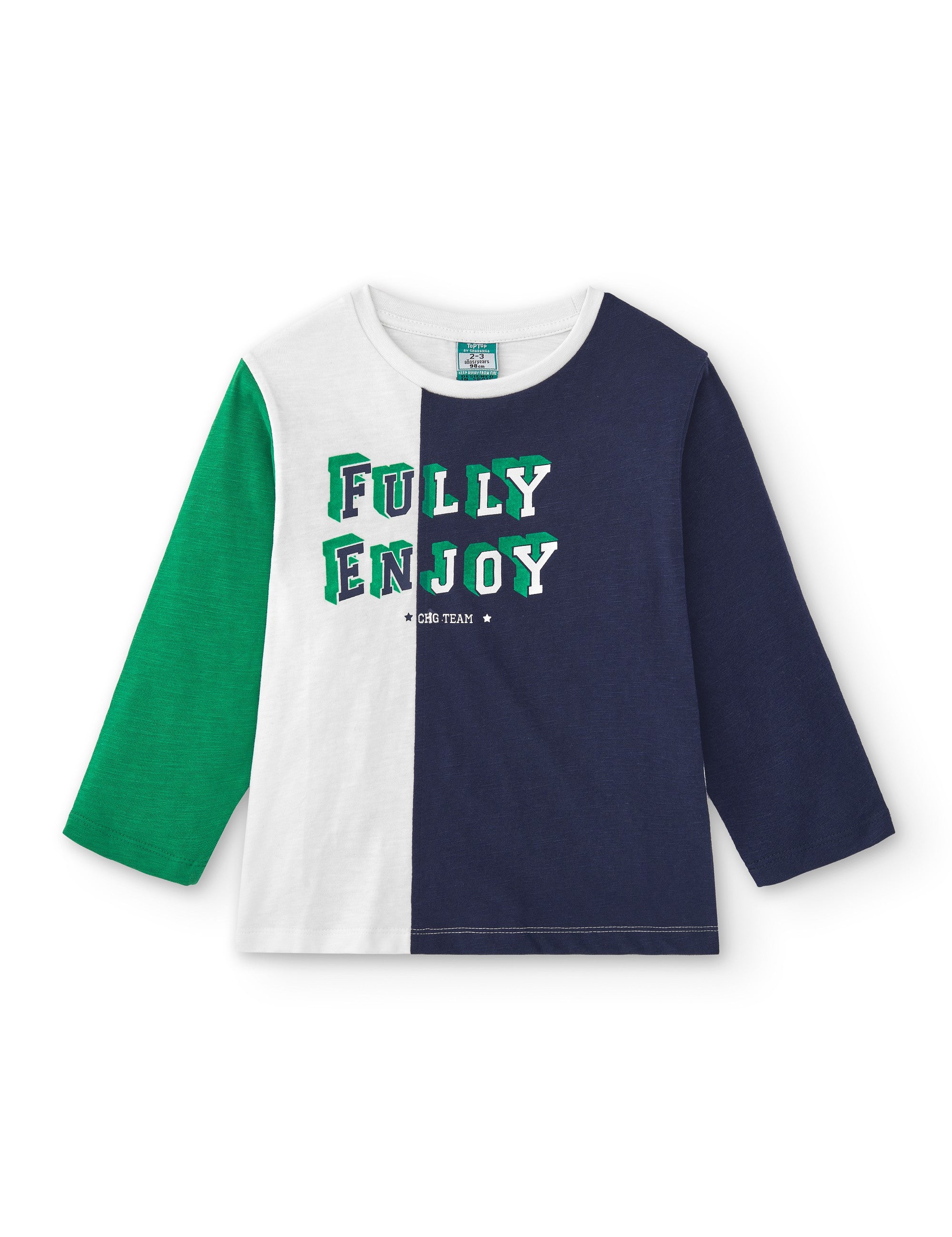 Camiseta de niño multicolor Charanga