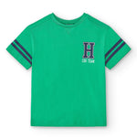 Camiseta de niño verde VERANO/Charanga