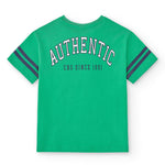 Camiseta de niño verde VERANO/Charanga