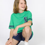 Camiseta de niño verde VERANO/Charanga
