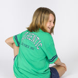 Camiseta de niño verde VERANO/Charanga