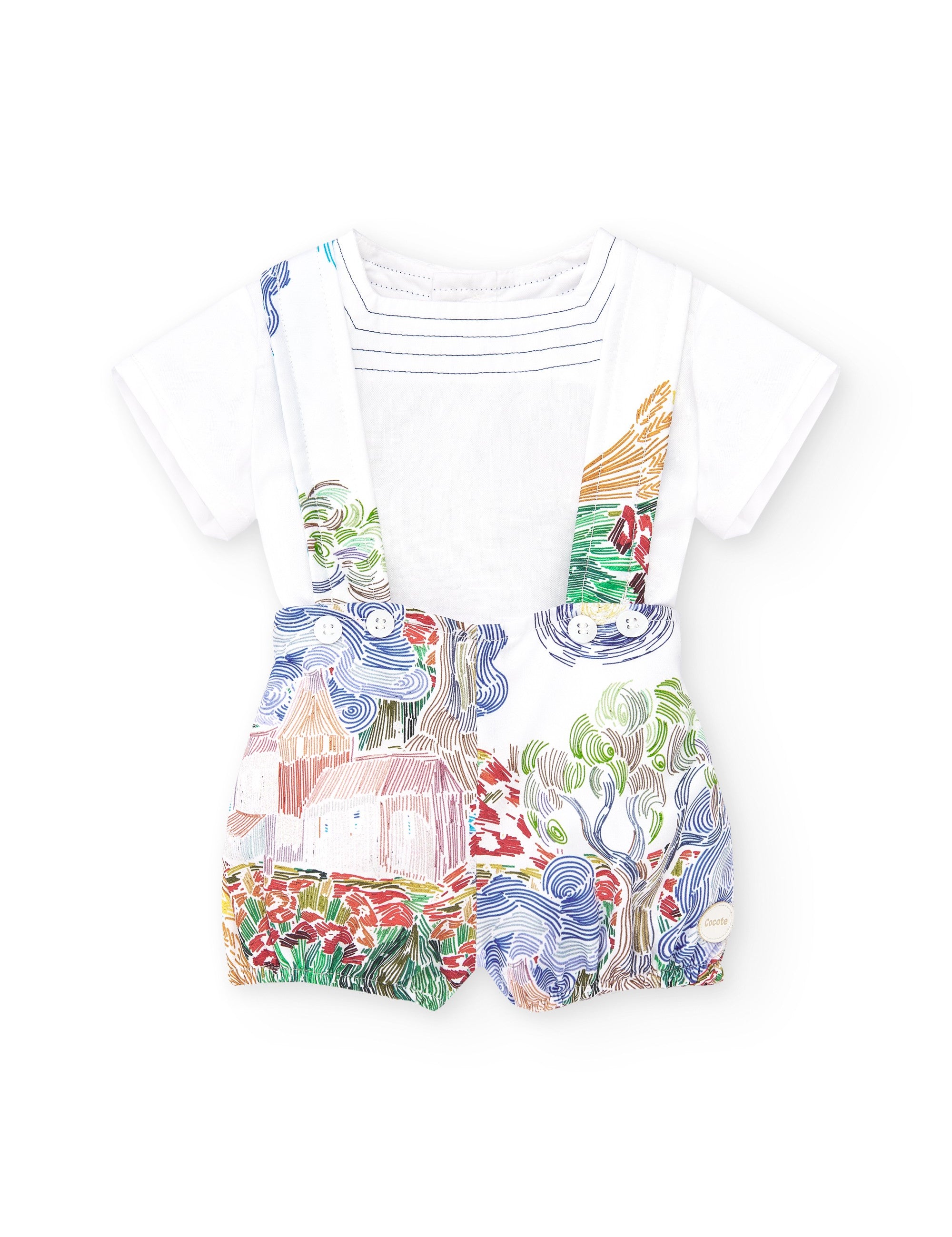 Conjunto de bebé multicolor Cocote & Charanga VERANO/Outlet