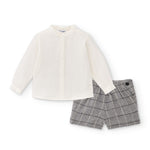 Conjunto de niño gris Cocote & Charanga Charanga