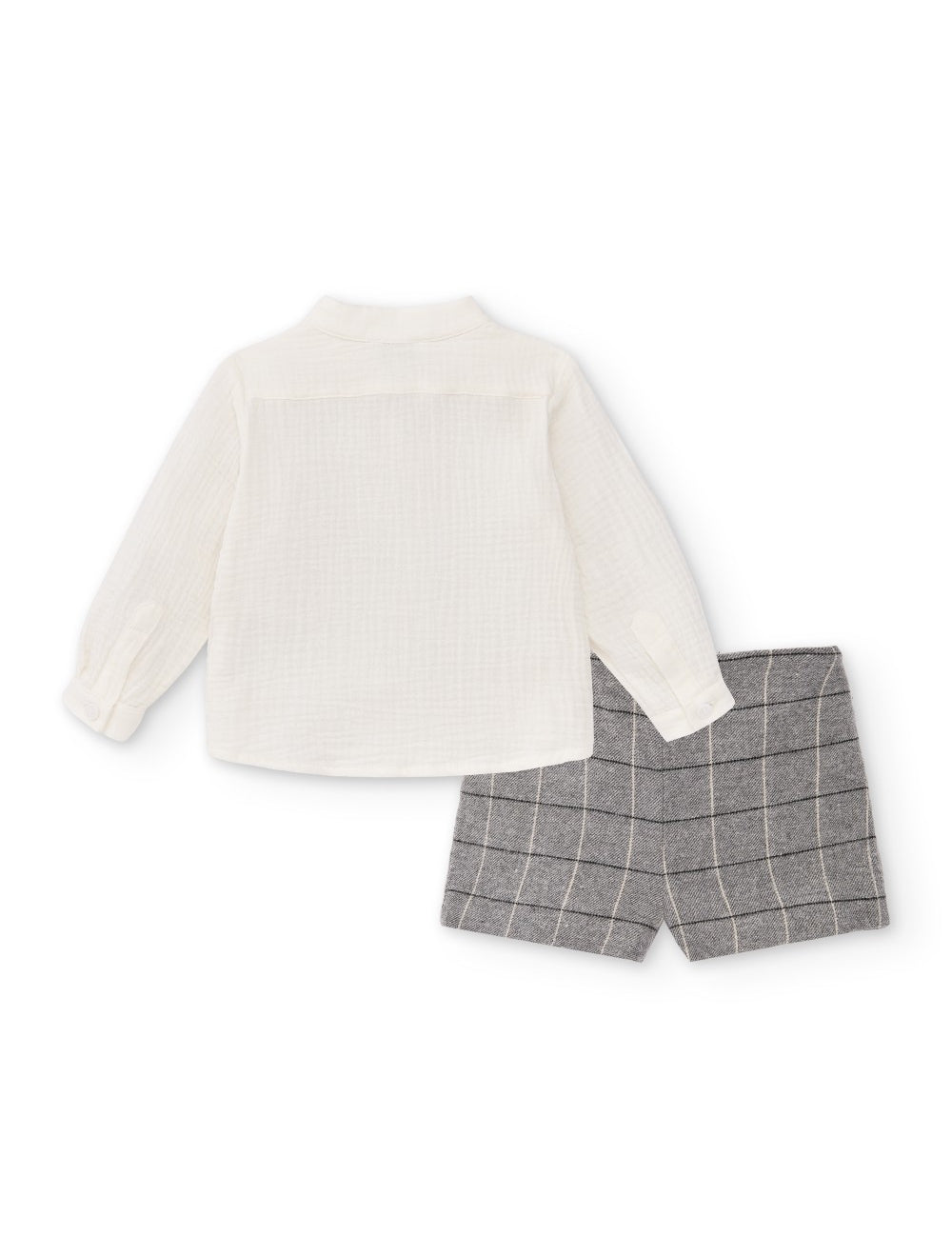 Conjunto de niño gris Cocote & Charanga Charanga