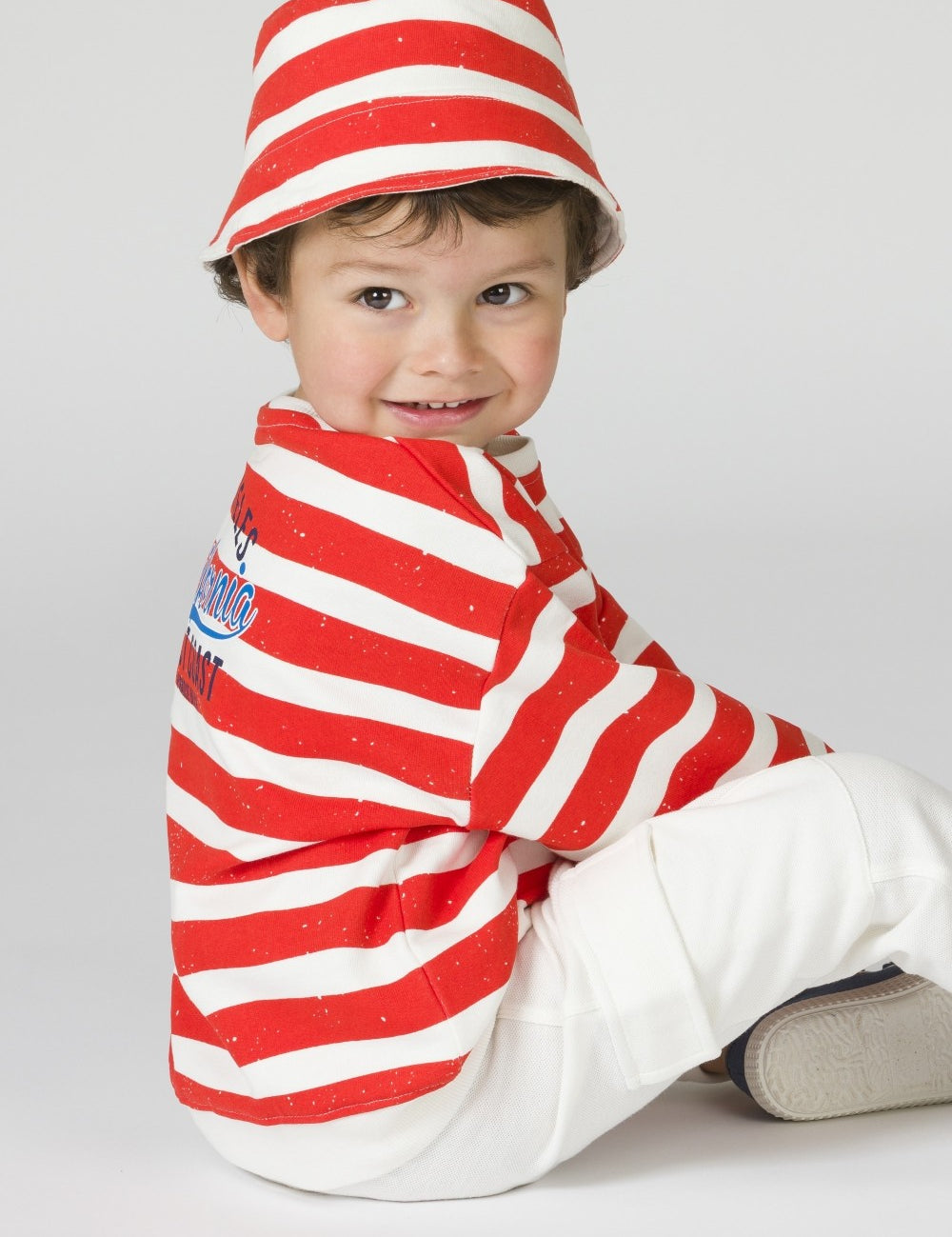 Gorro de bebé listado VERANO/Charanga