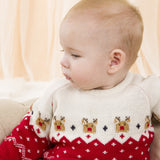 Jersey de recién nacido multicolor estilo navideño Charanga