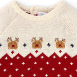 Jersey de recién nacido multicolor estilo navideño Charanga