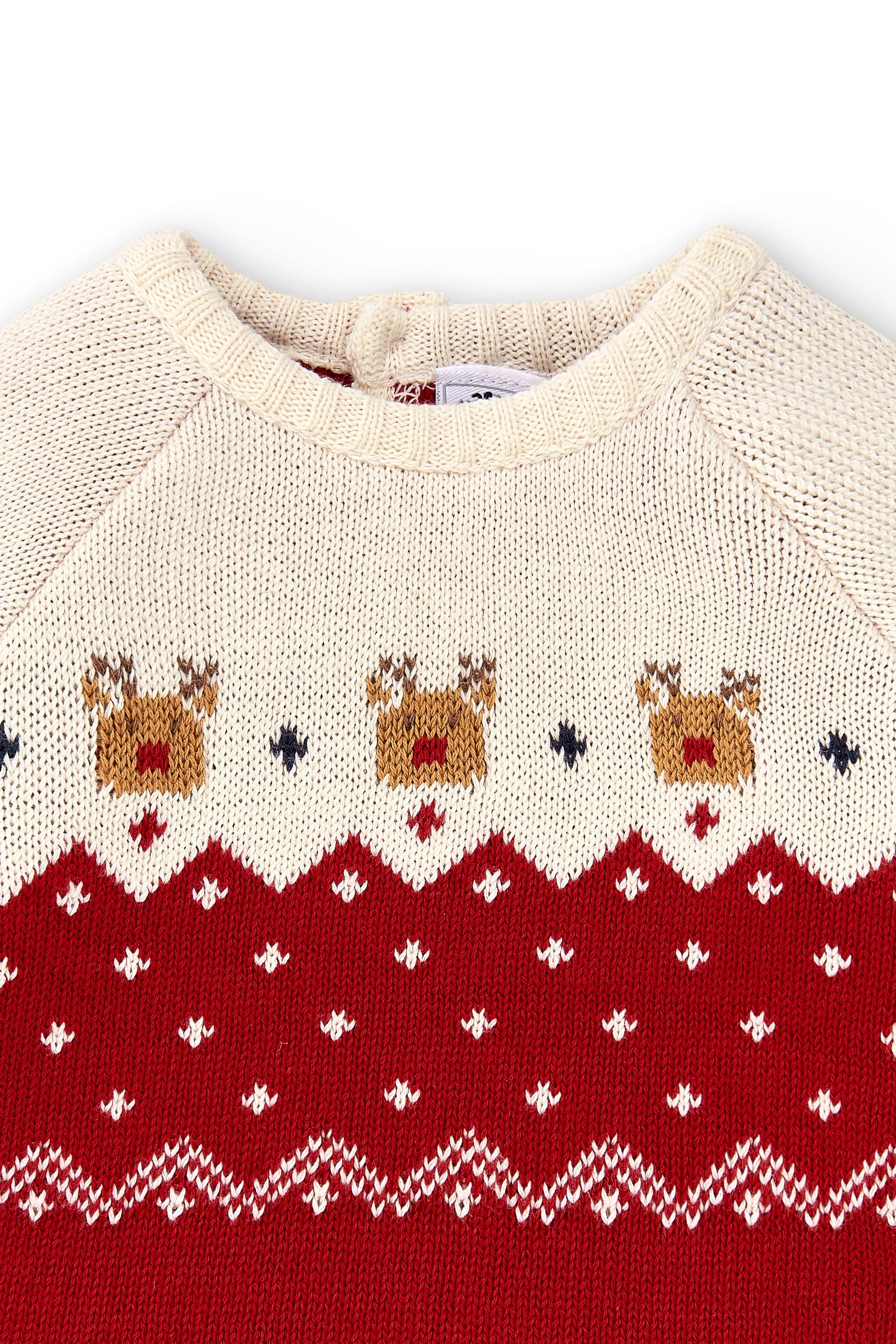 Jersey de recién nacido multicolor estilo navideño Charanga