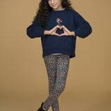 Legging de niña estampado flores Charanga