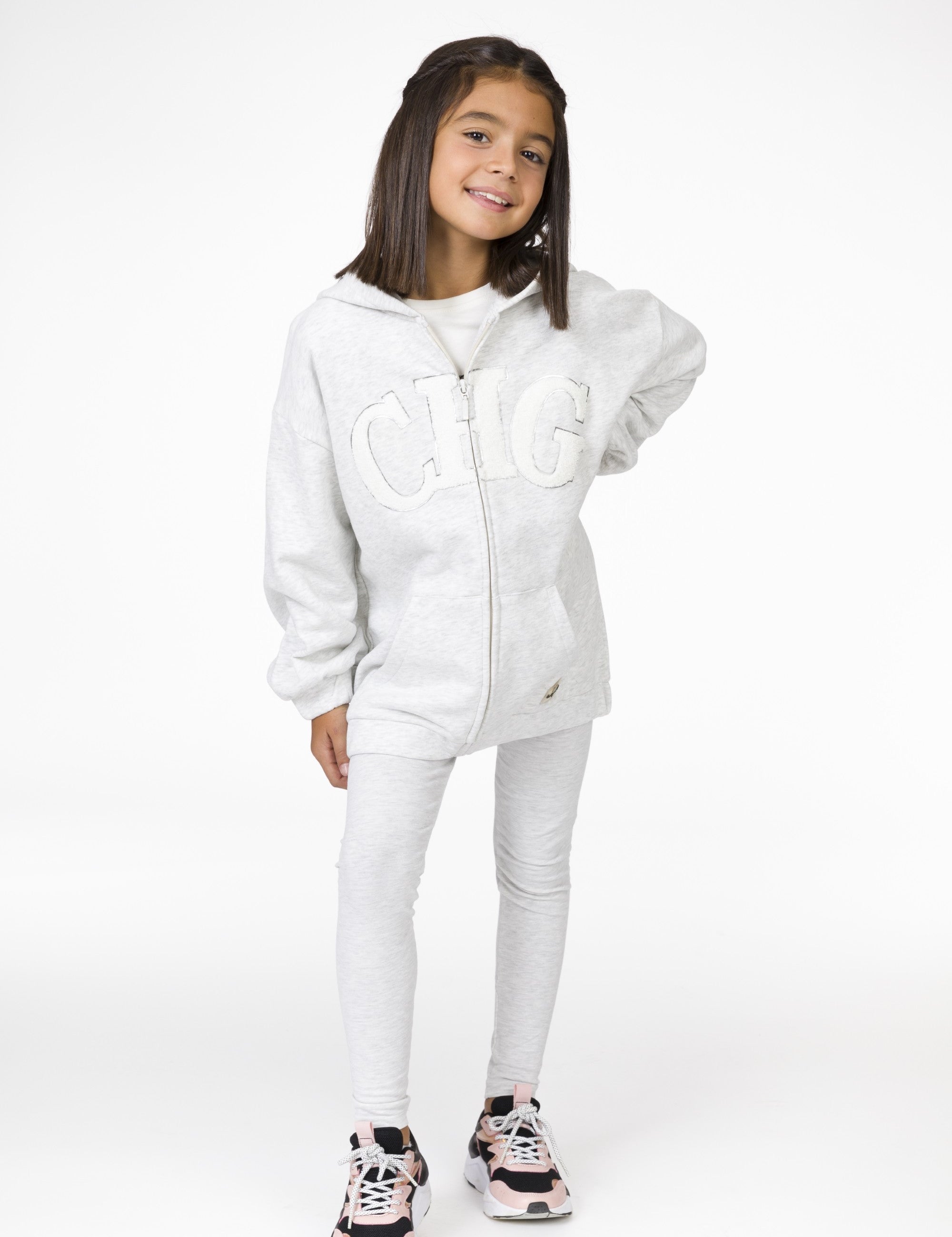 Legging de NIÑA gris básico Charanga