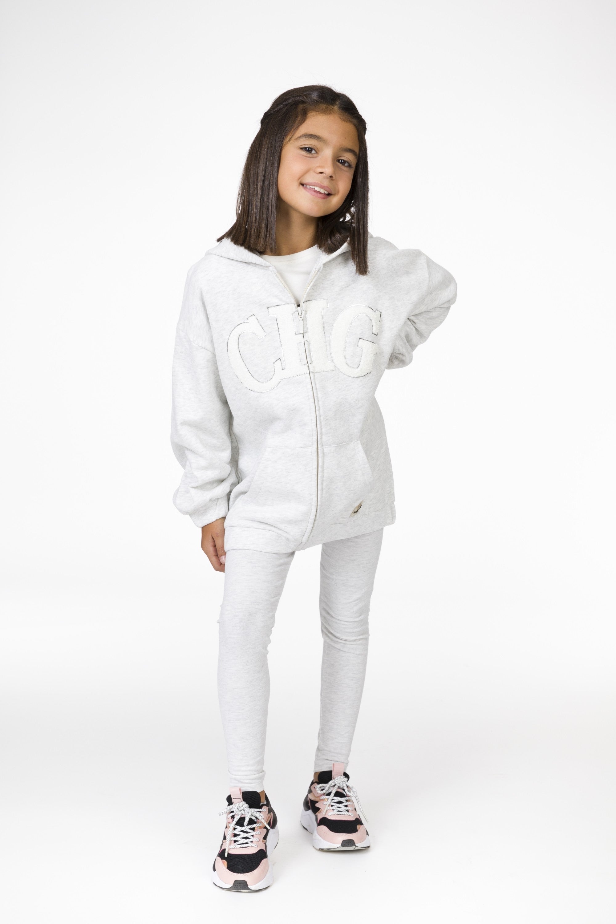 Legging de NIÑA gris básico Charanga