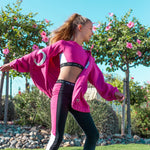 legging niña negro con cintura elástica para deporte Outlet