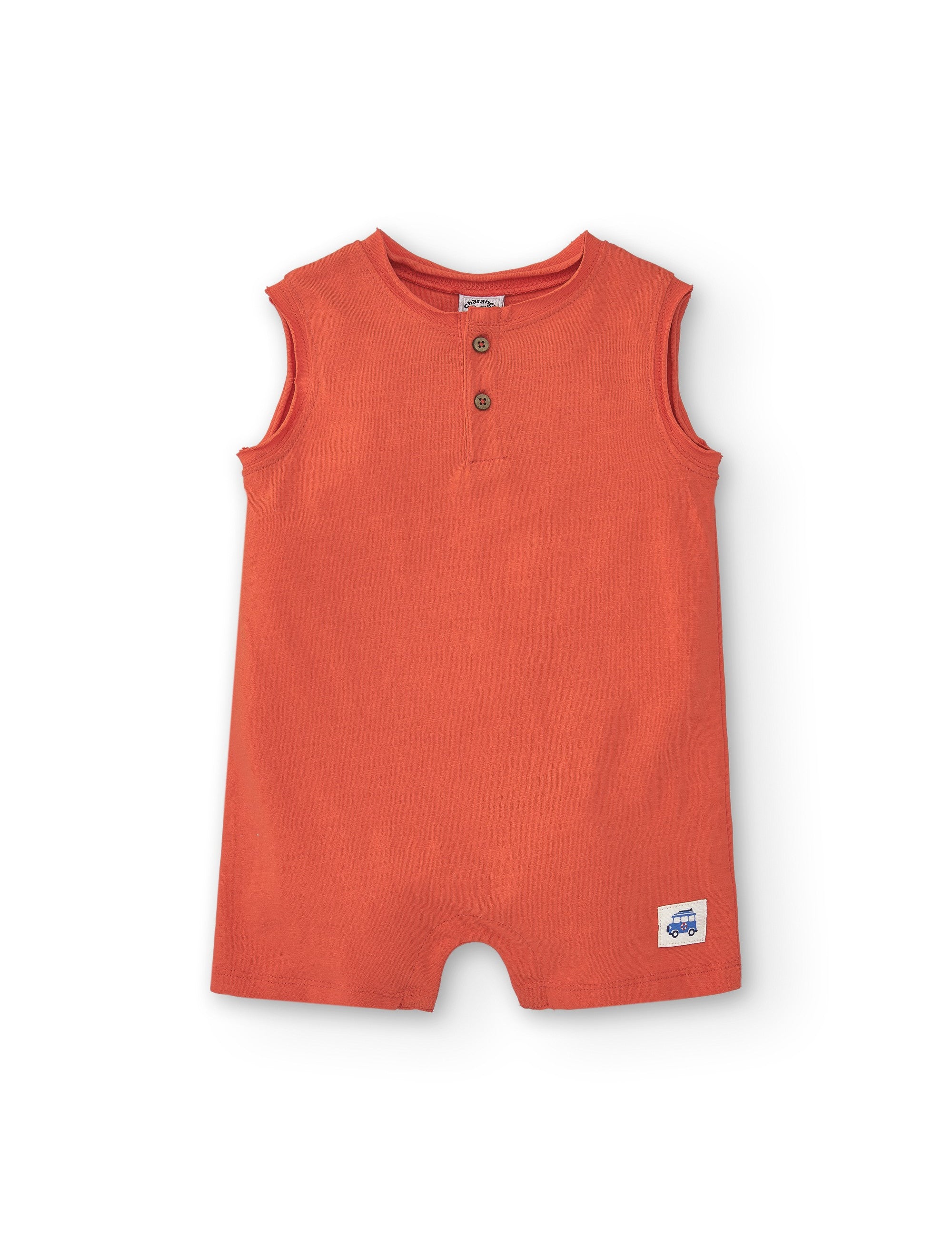 Mono de bebé color rojo VERANO/Outlet