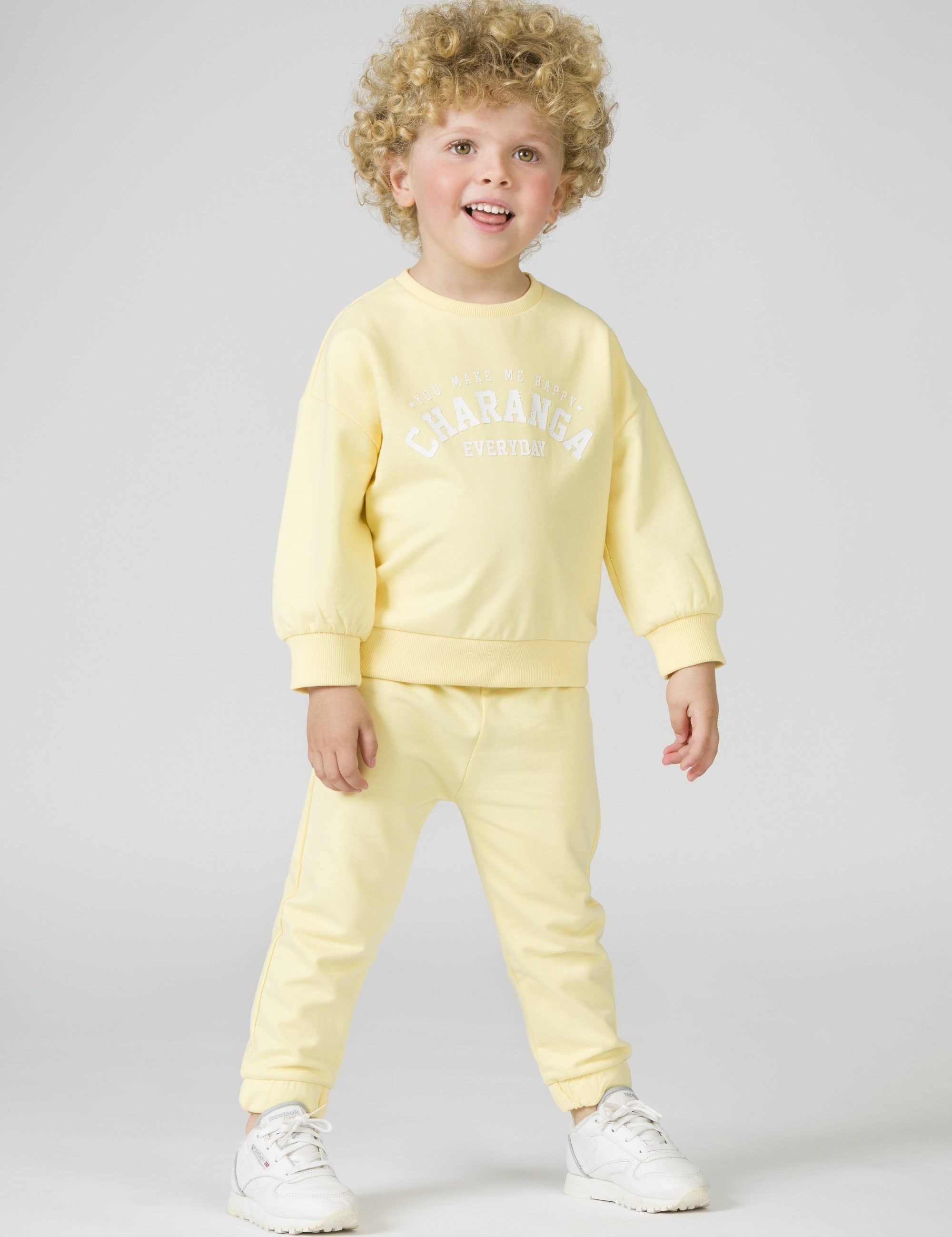 Pantalón de bebé mostaza VERANO/Charanga