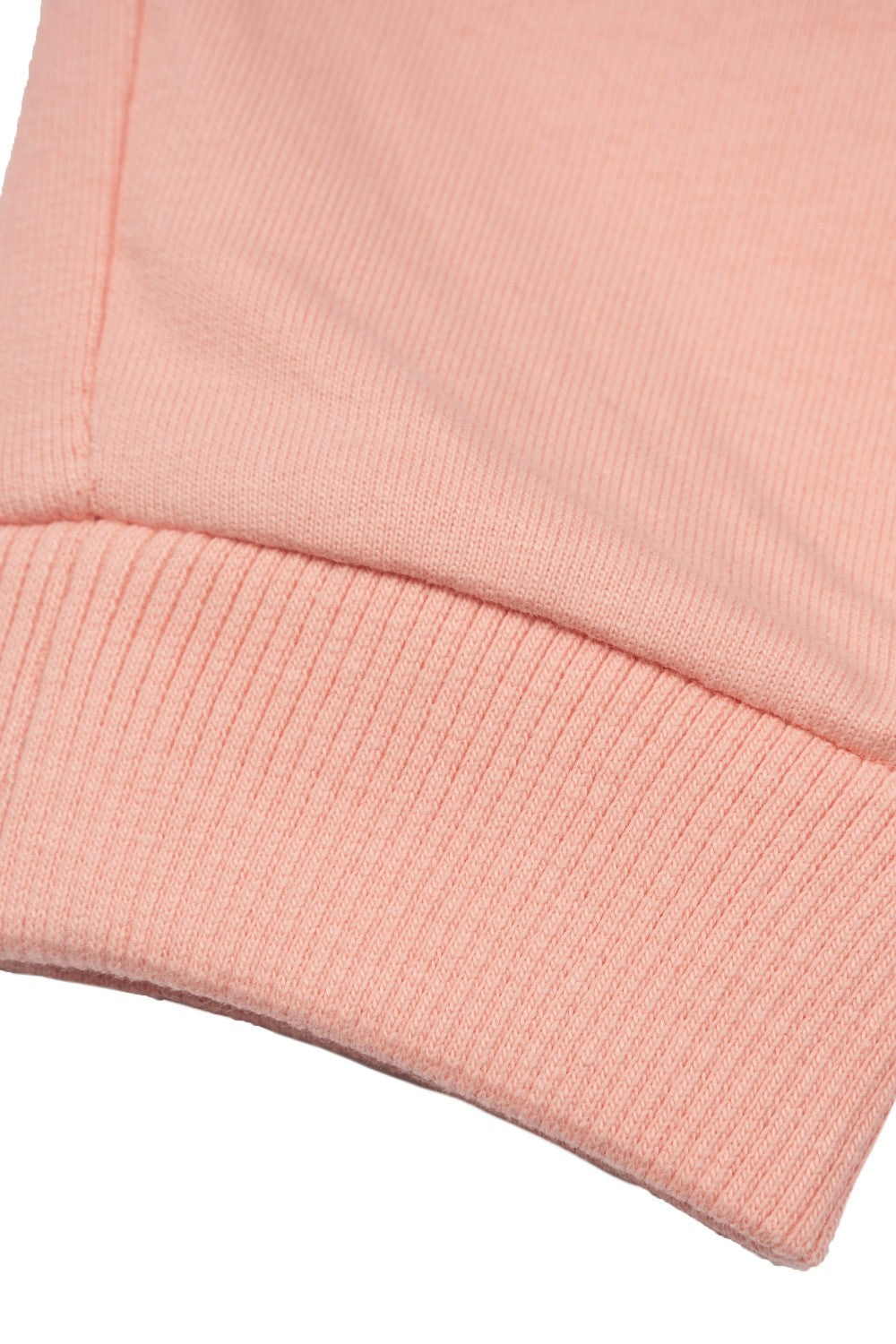 bajo con puño pantalón rosa niña