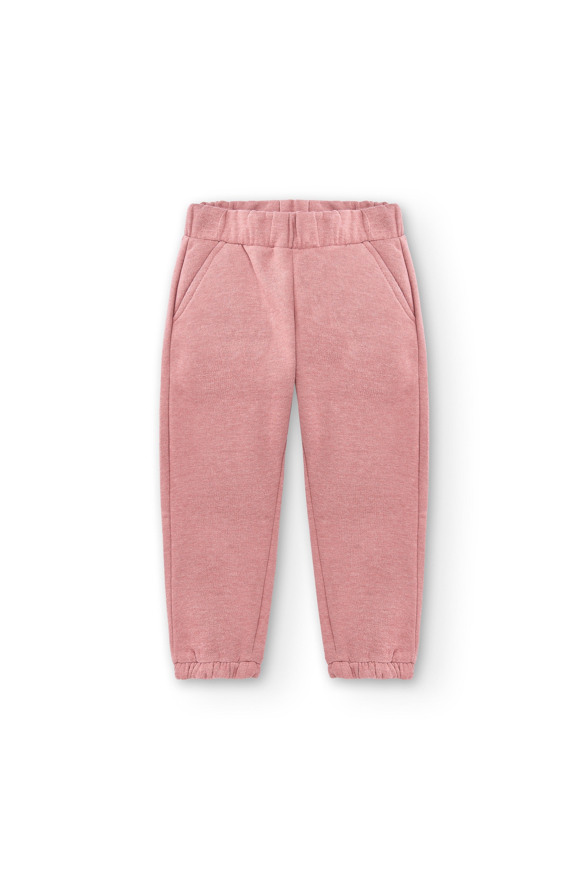 Pantalón de chándal niña rosa
