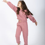 Pantalón de jogging niña rosa