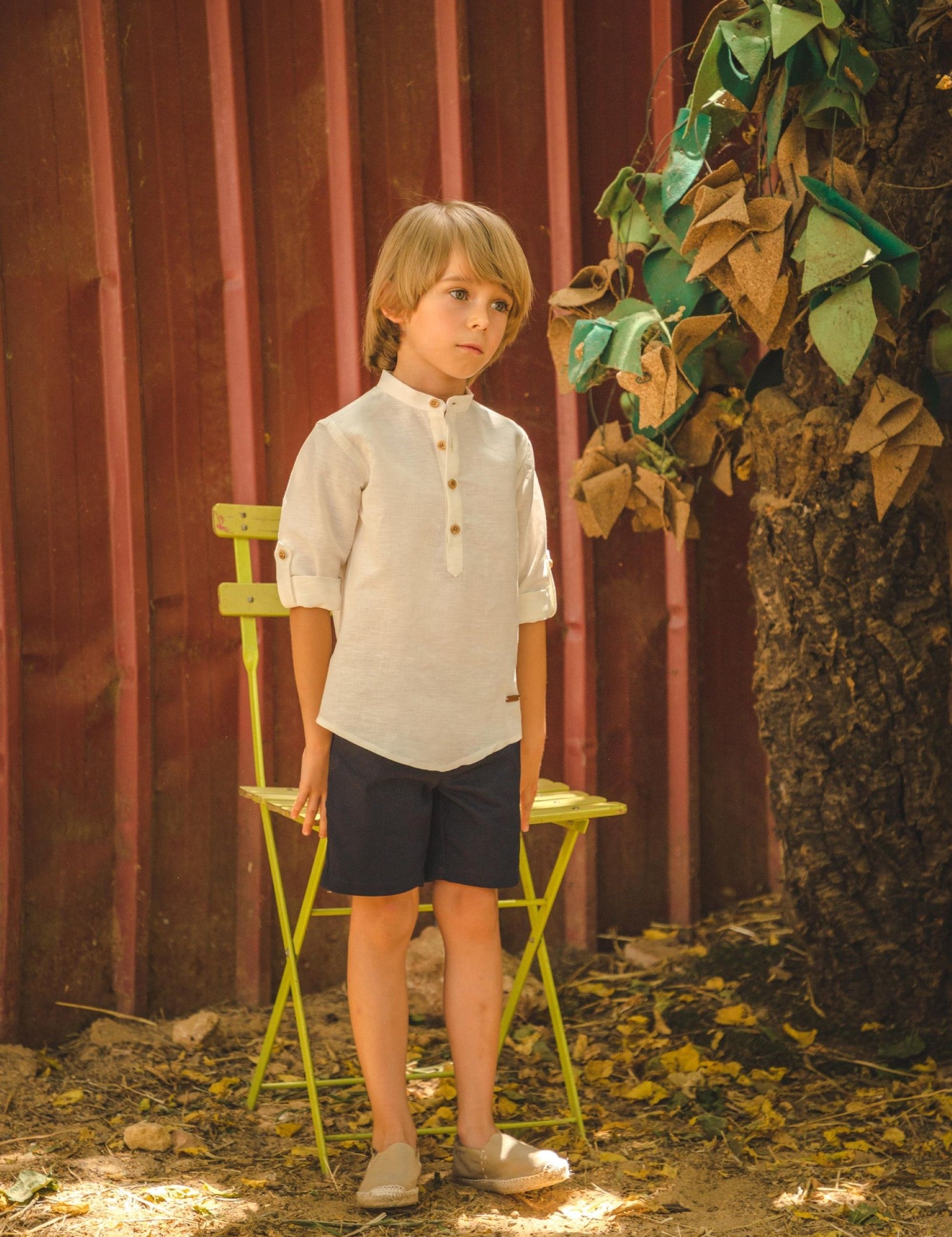 Pantalón de niño azul Cocote & Charanga VERANO/Outlet
