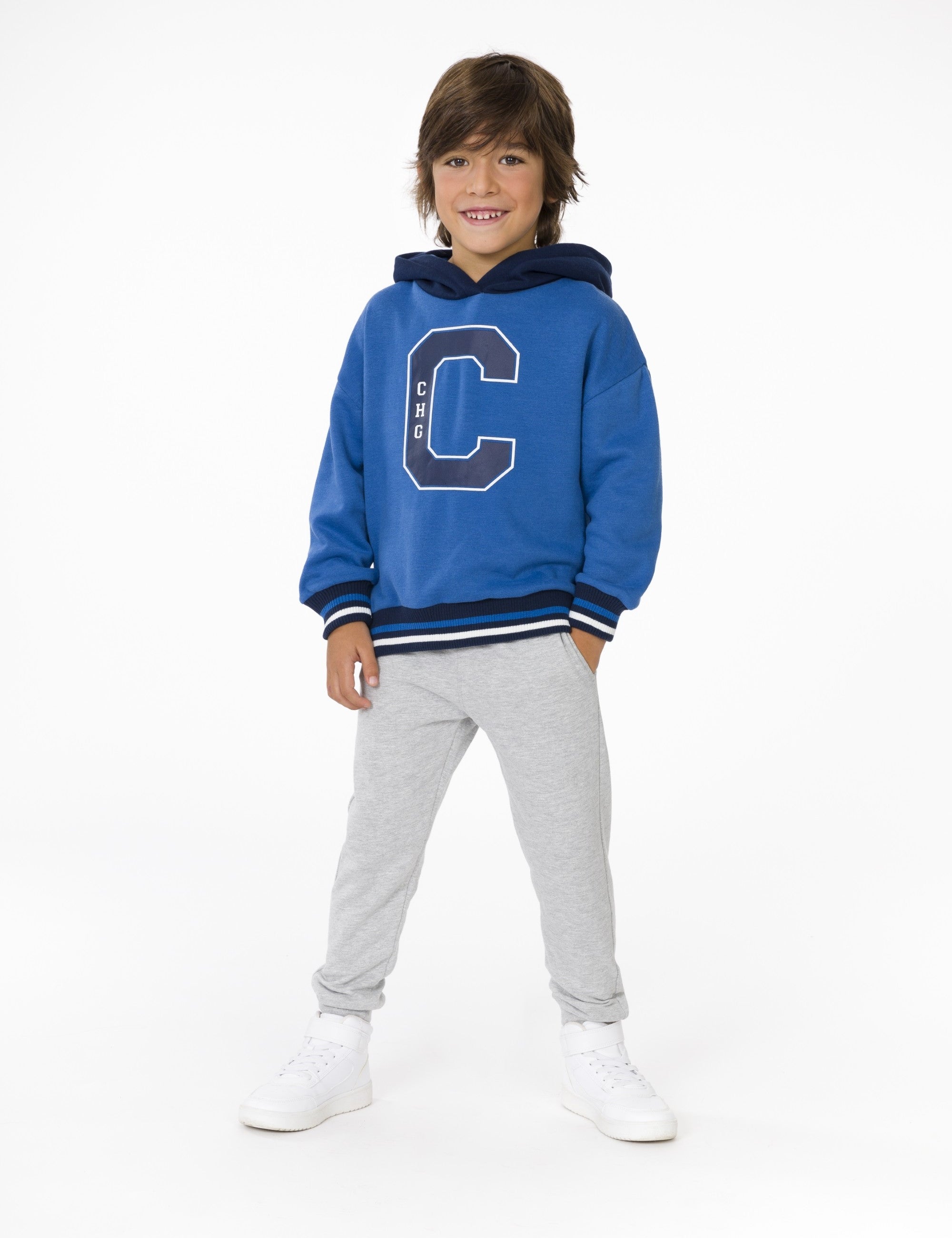 Pantalón de NIÑO gris sport Charanga