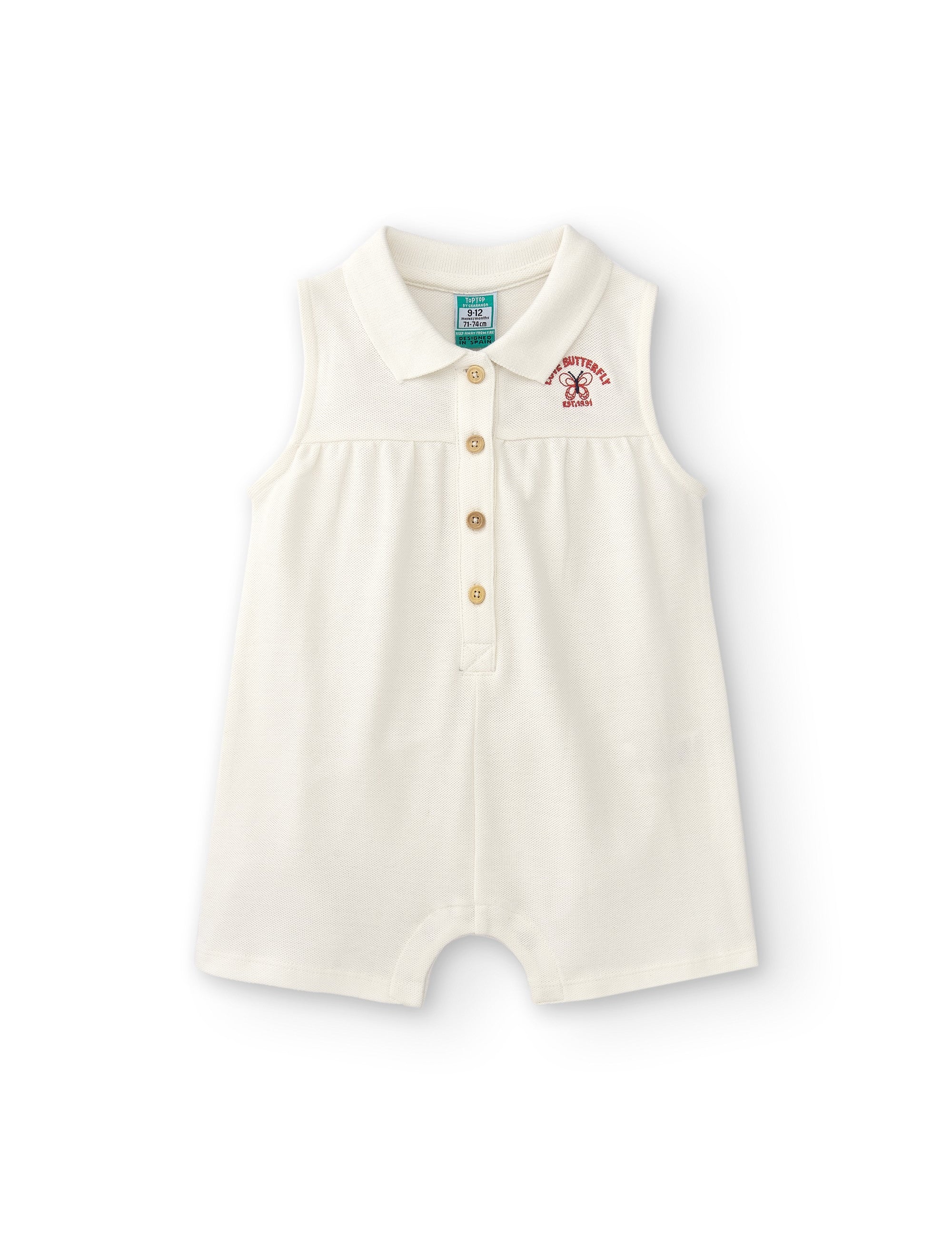 Peto de bebé crudo VERANO/Charanga