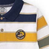 Polo de bebé a rayas Charanga